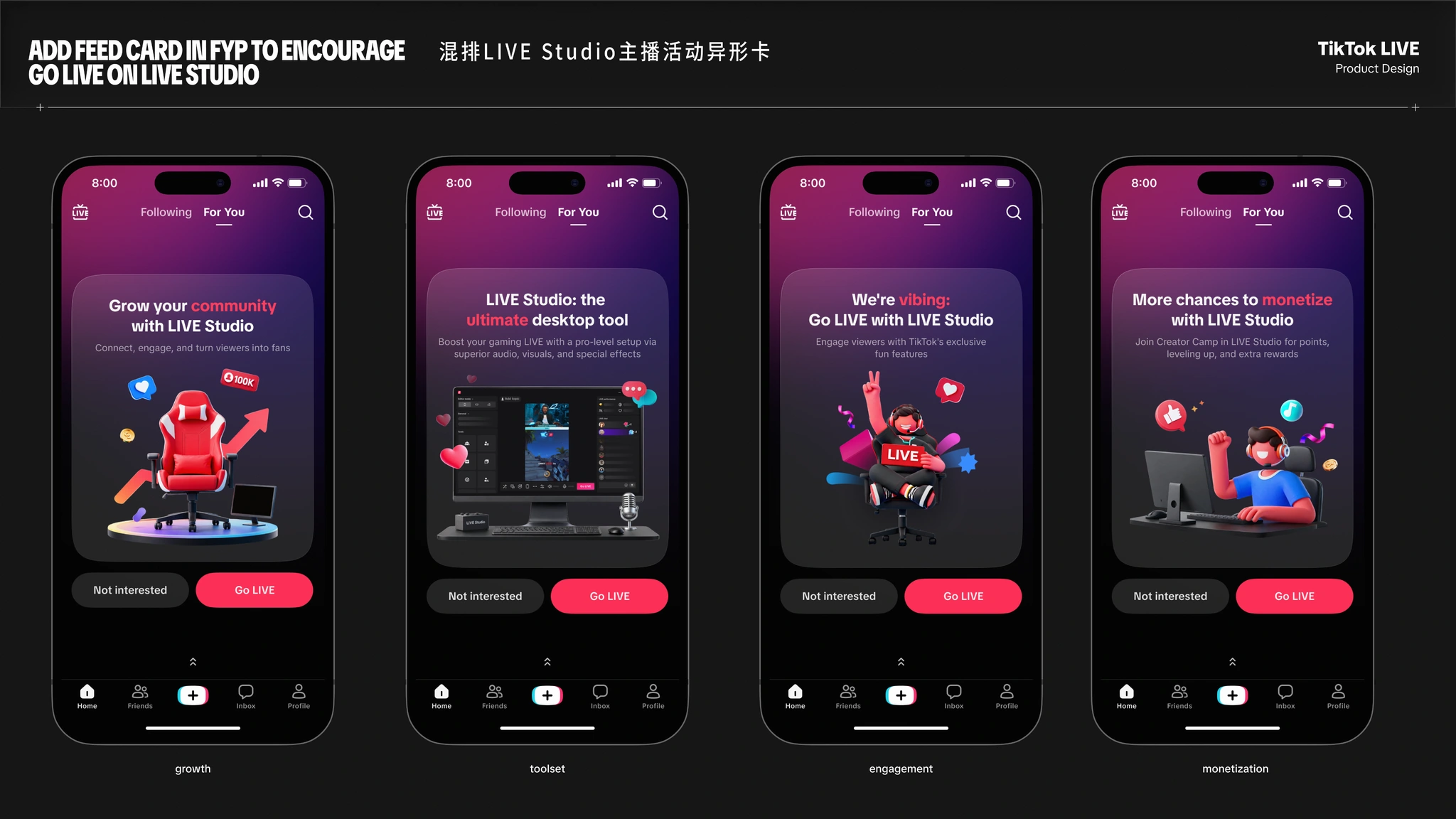 LIVE Studio FYP异形卡设计方案