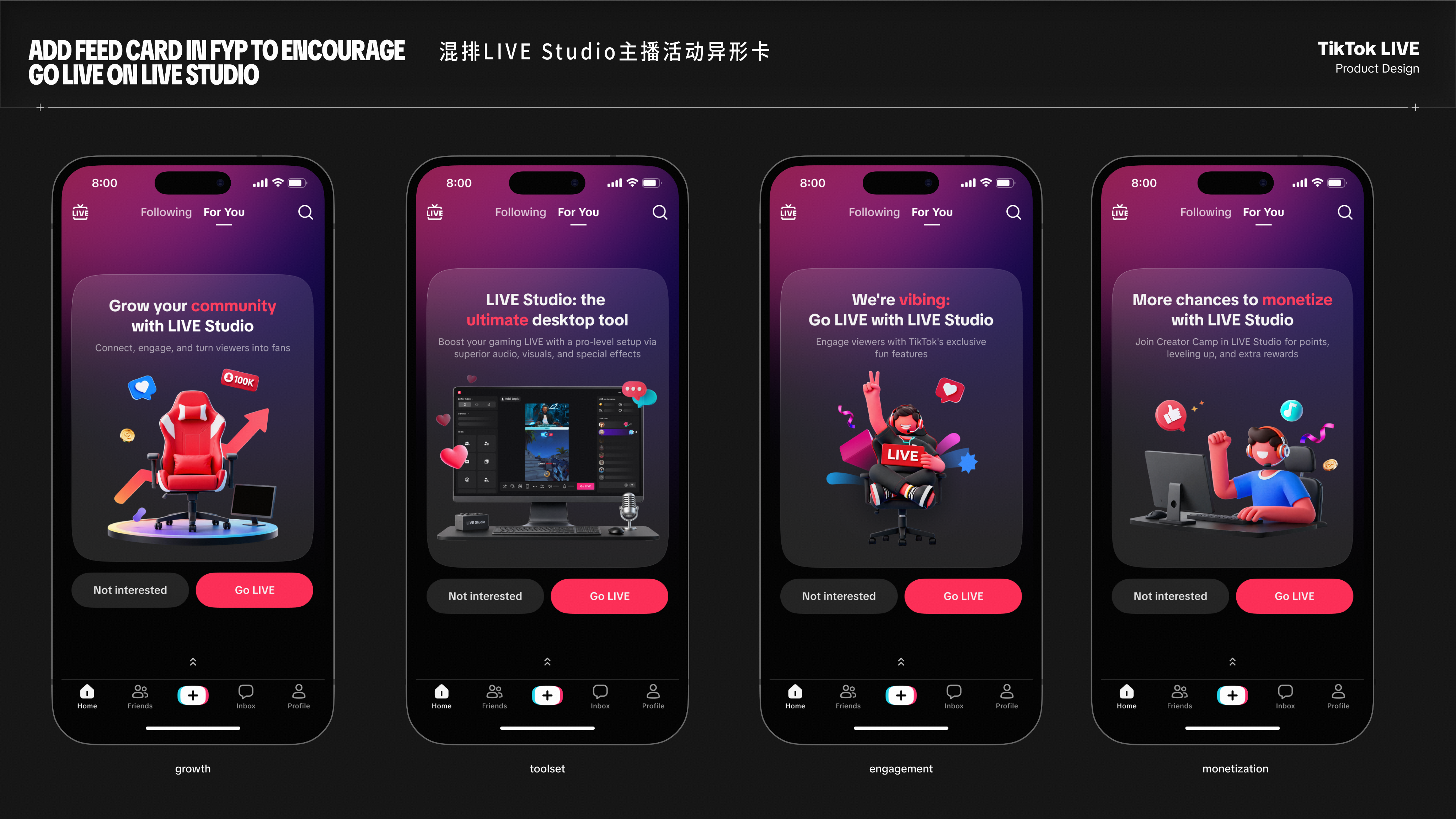 LIVE Studio FYP异形卡设计方案
